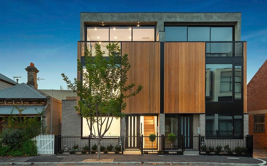 Projects - Kensington - 5 Story Townhouse Bulk Head Systems